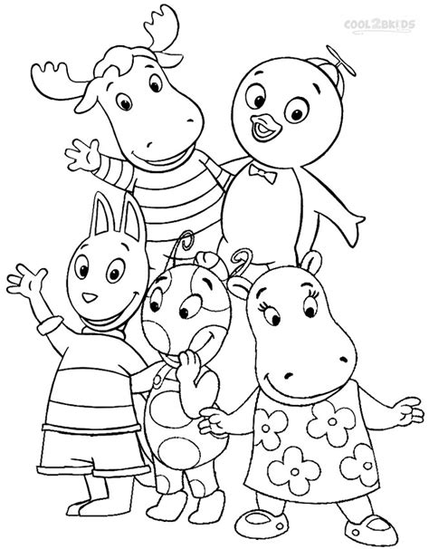 backyardigans coloring pictures